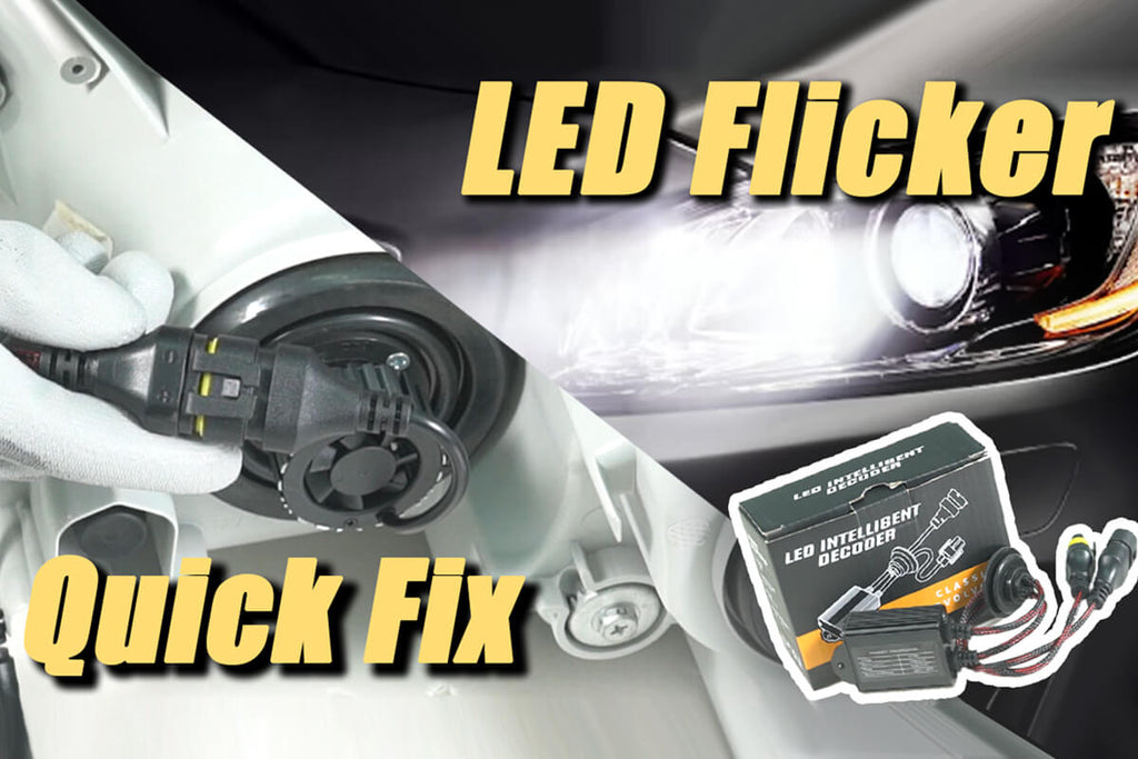 3 Antiflickering solutions for LED headlights How to install decoder