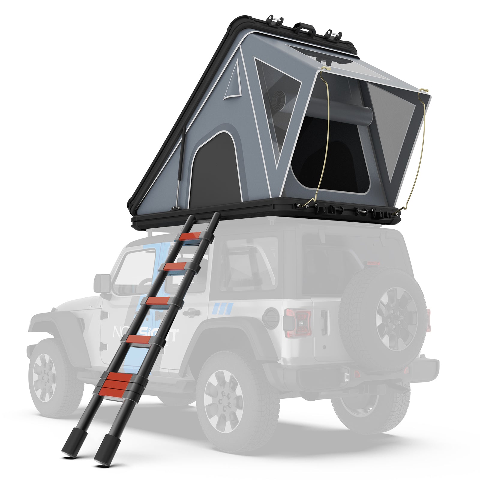 Novsight Outdoor Hard Shell Rooftop Tent - NOVSIGHT