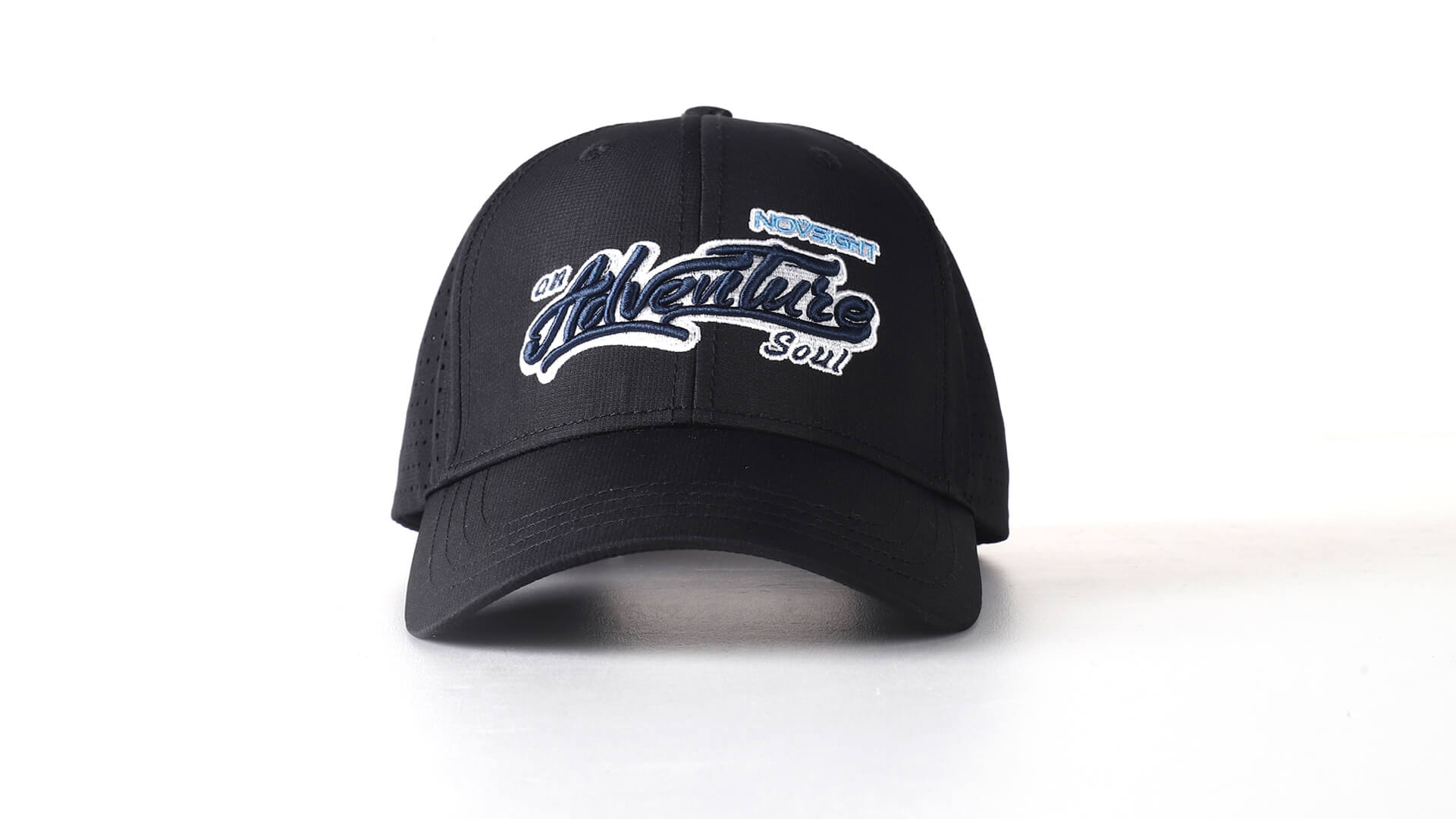 Novsight 3D Embroidered Baseball Cap for Men Women - Breathable Mesh Side, Adjustable Fit,Grey - NOVSIGHT