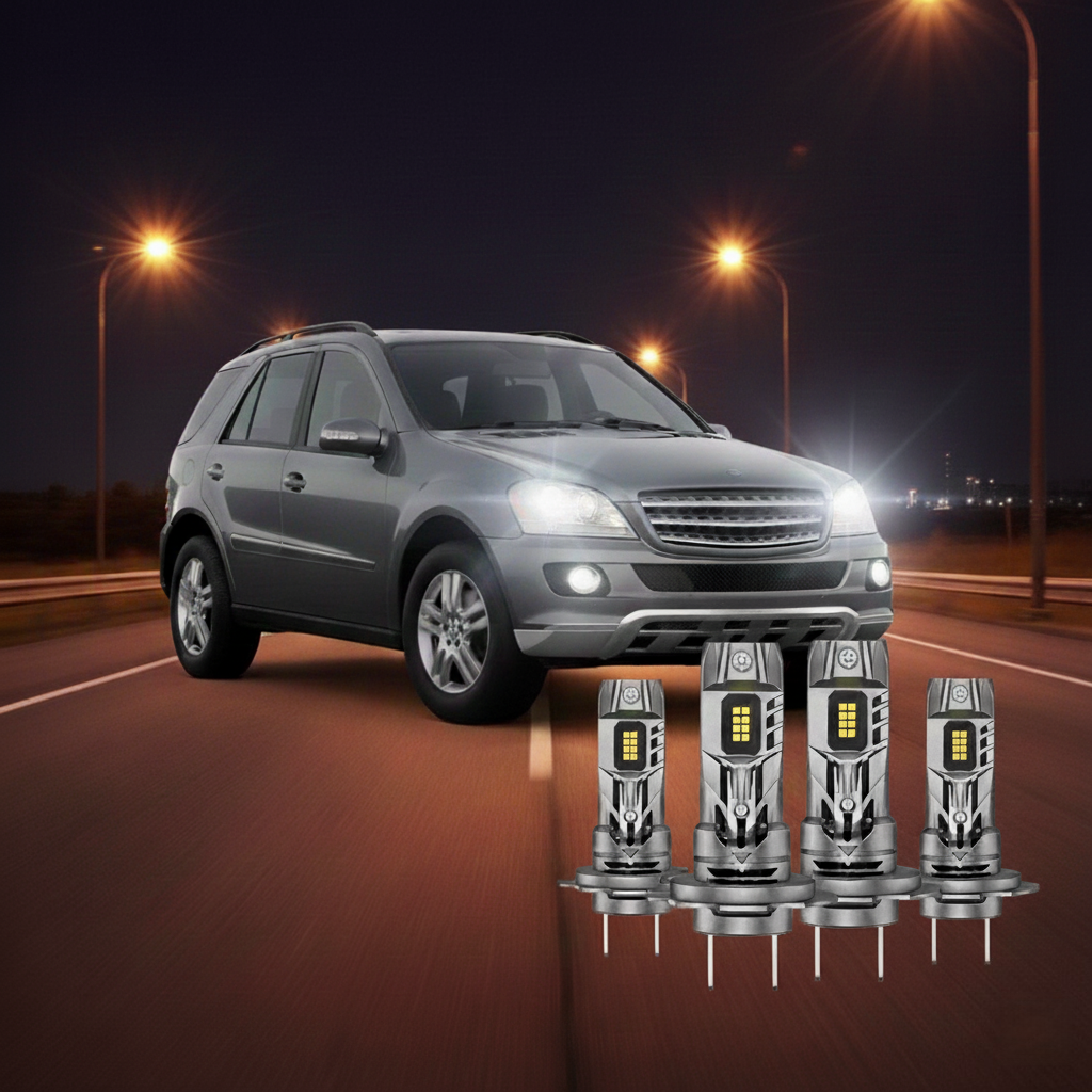 Novsight led headlight bulb size 7 fit for benz ML350/ML550