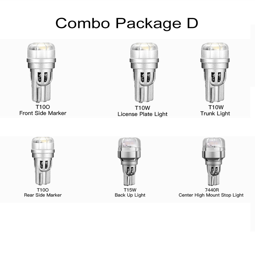 2014-2015 Honda Civic Exterior Interior LED Lights Bulbs Package Headlights Signal Lights Bundle - NOVSIGHT