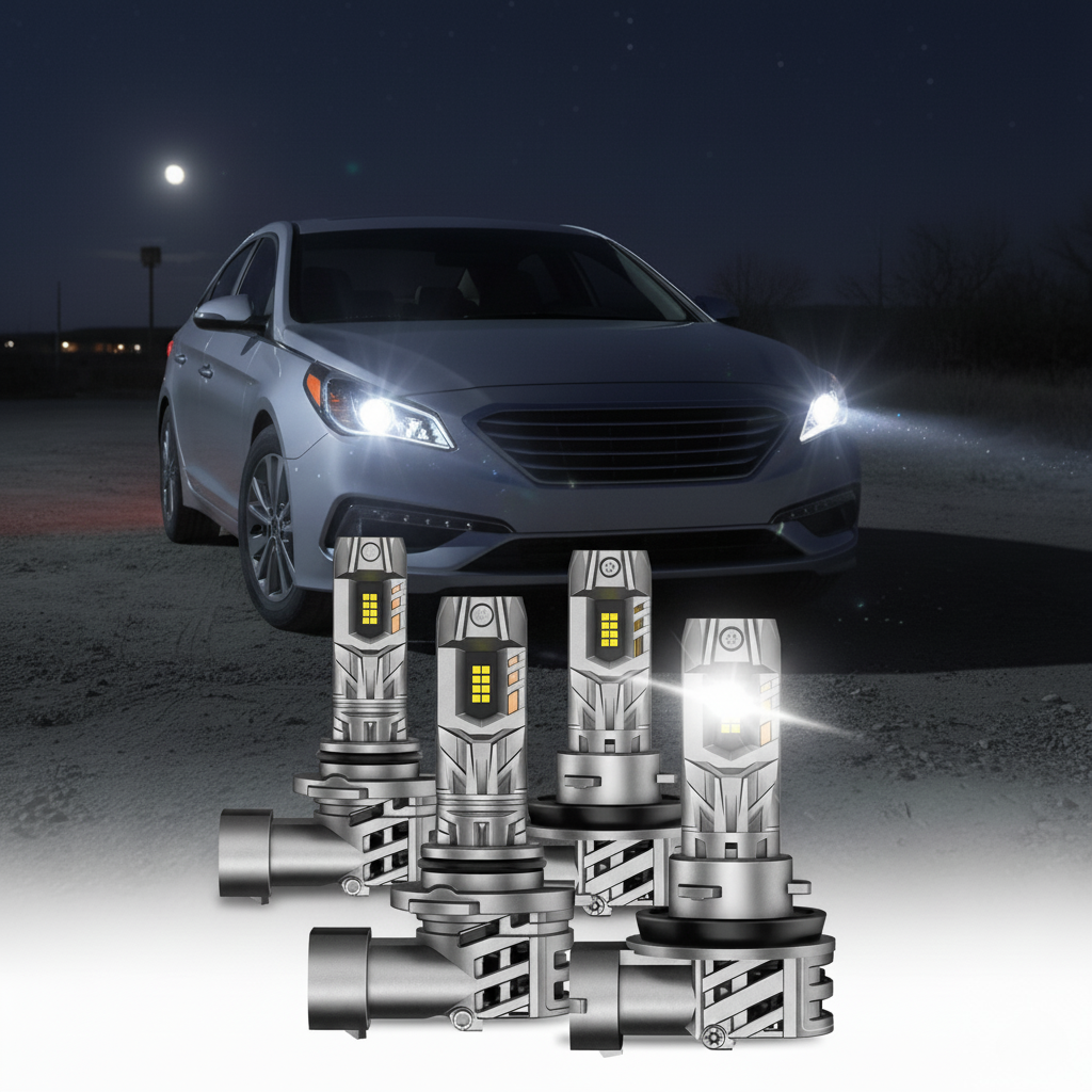 novsight led hadalight bulbs 9005 fit for Hyundai Sonata