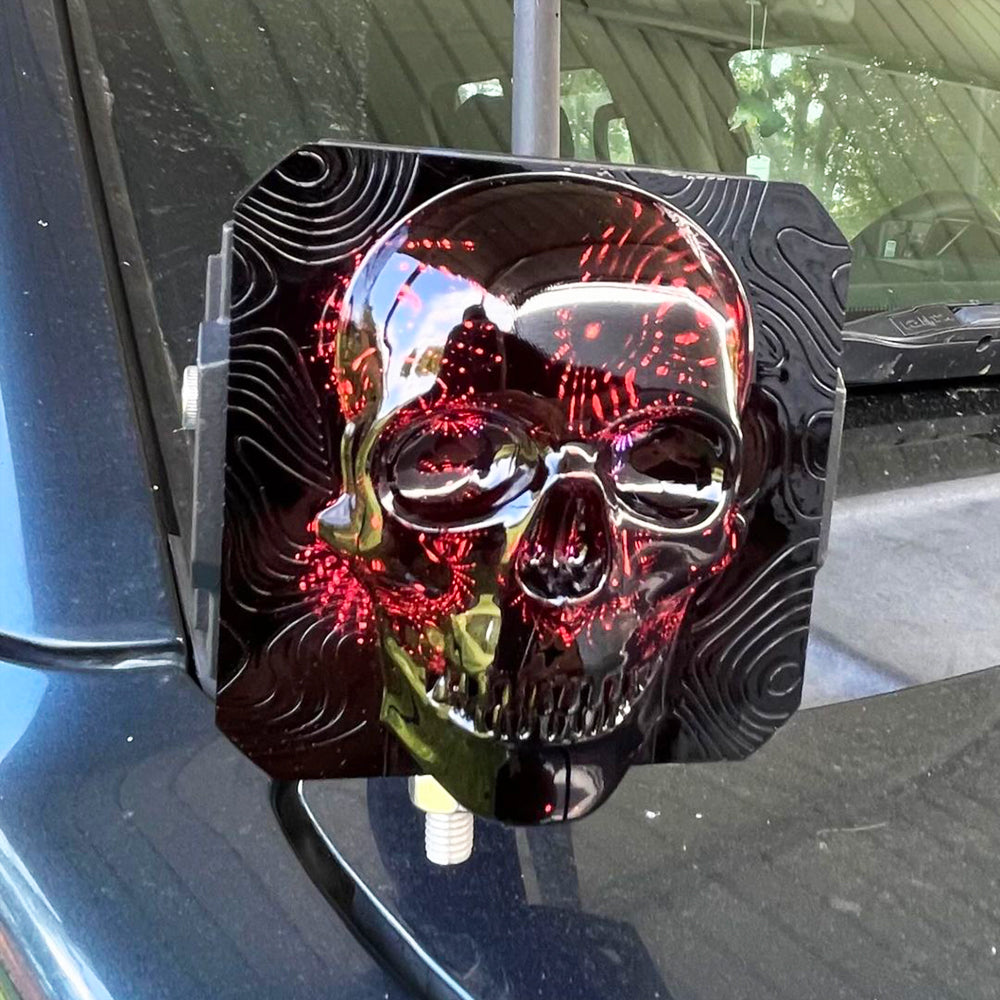 CYBER Series | 3 Inch Cube LED Pods Off-road Auxiliary Flood Light Ditch LED Light With Harness - NOVSIGHT