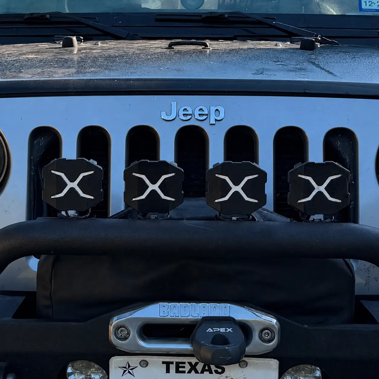X-Series | 4-Zoll LED Pod Light X-Line Tagfahrlicht (DRL) Fahrlicht