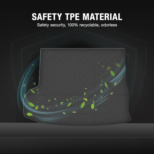 Toyota Highlander 2015-2021 Alfombrilla para carga de 5 o 7 asientos Revestimiento de carga de TPE de ajuste personalizado Automotriz