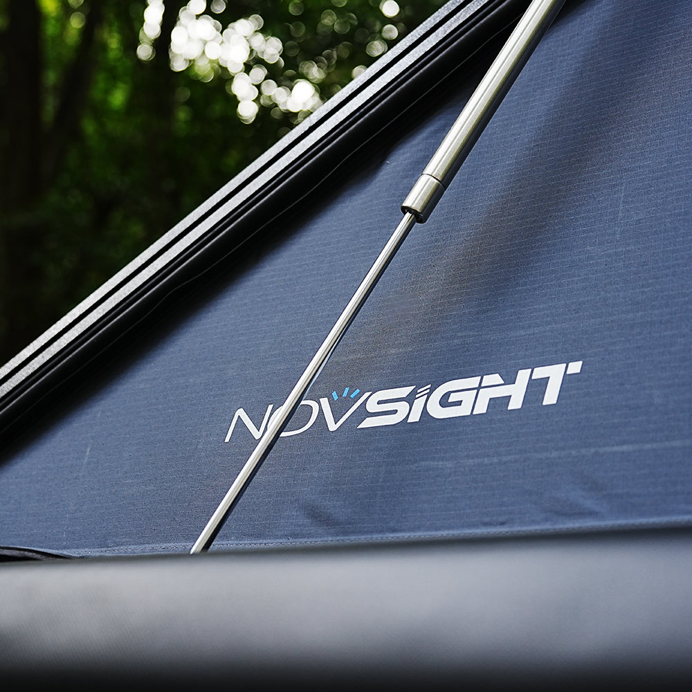 Novsight Rooftop Tent Skynest Hard Shell Overlanding Camping Accommodate 2–3 people for Cars JEEP Trucks and SUVs - NOVSIGHT