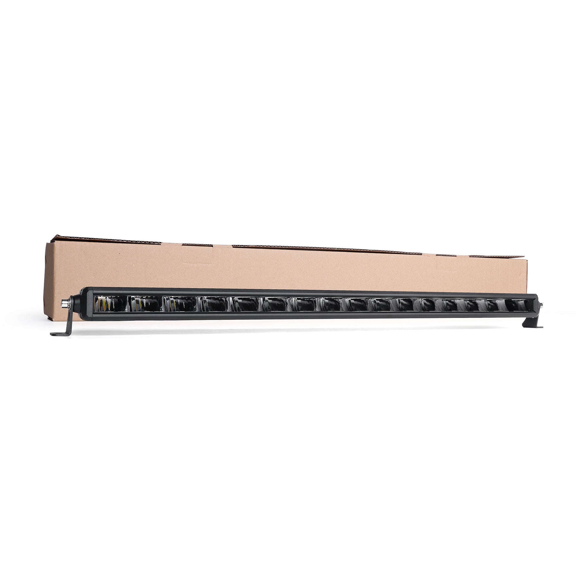 Off Road LED Light Bar 30 Inch Single Row Dual Beam White Amber - NOVSIGHT