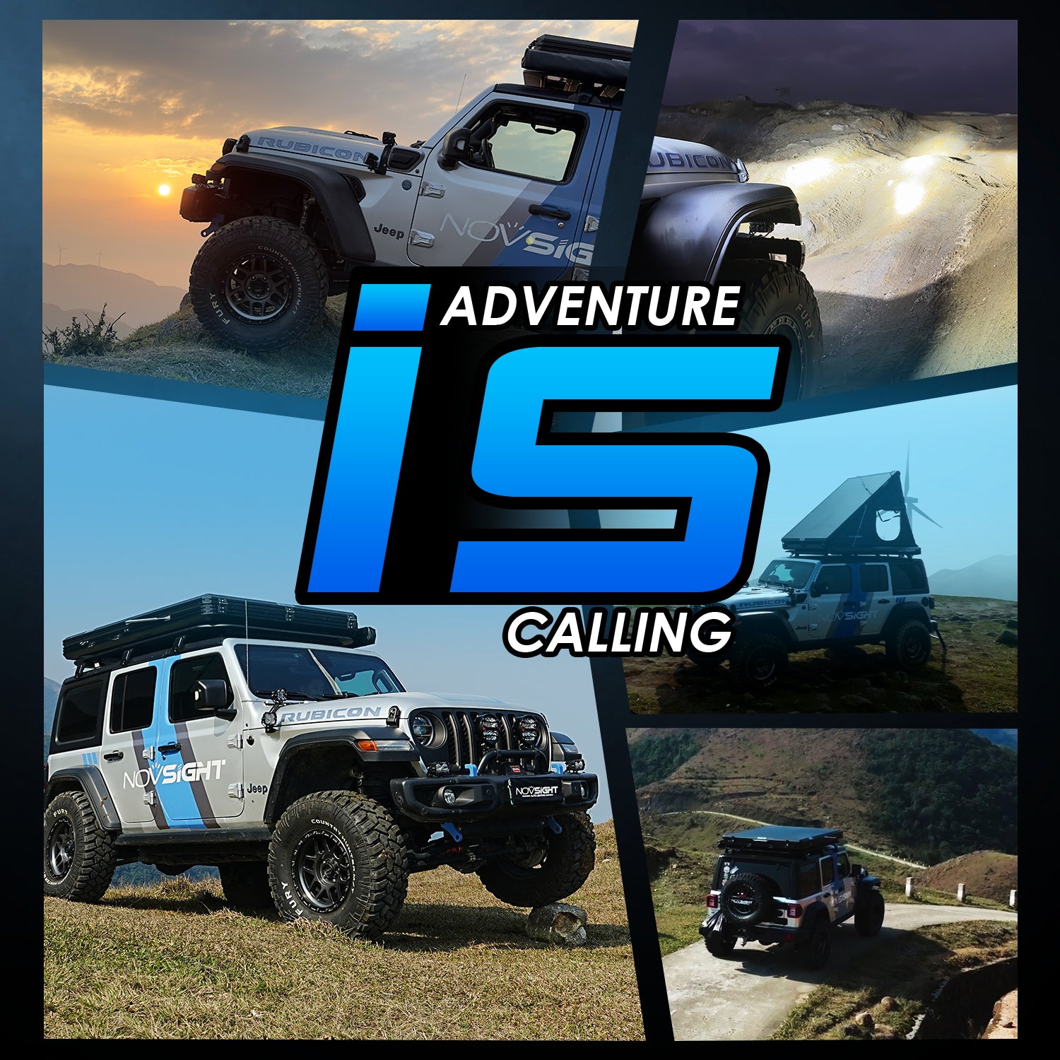 3 Inch LED Pods Off-road Auxiliary Driving Spot Flood Ditch Light Square Light Bar - NOVSIGHT