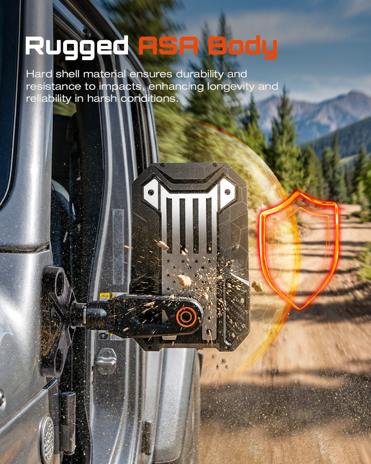 9-inch Side Mirrors for Doorless Driving on 2007–2018 Jeep Wrangler JK JKU - NOVSIGHT