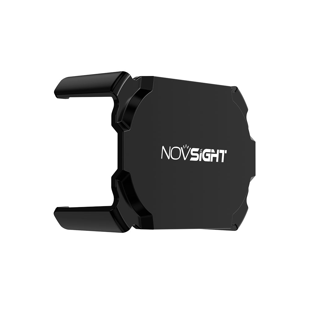 CYBER 4,5-Zoll-LED-Pod-Licht, schwarze und gelbe Schildabdeckung (2 Stück/Set)