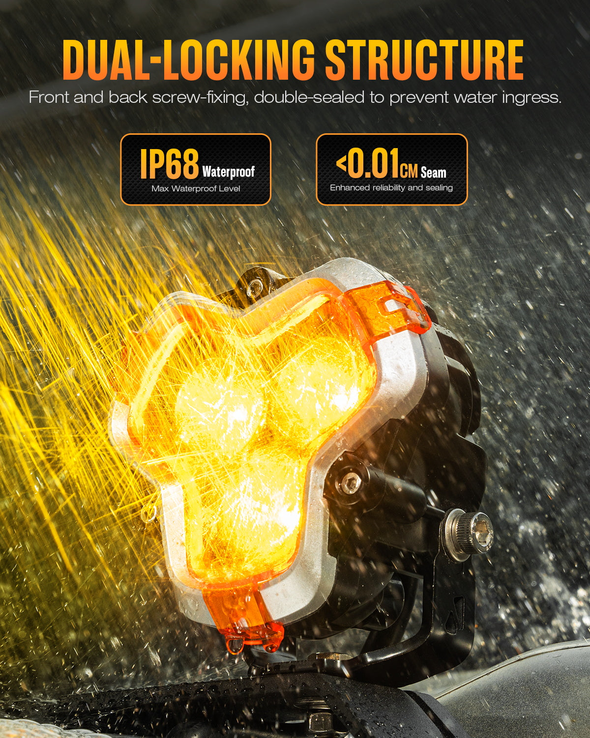 NOVSIGH halo 3 inch LED Pods lights