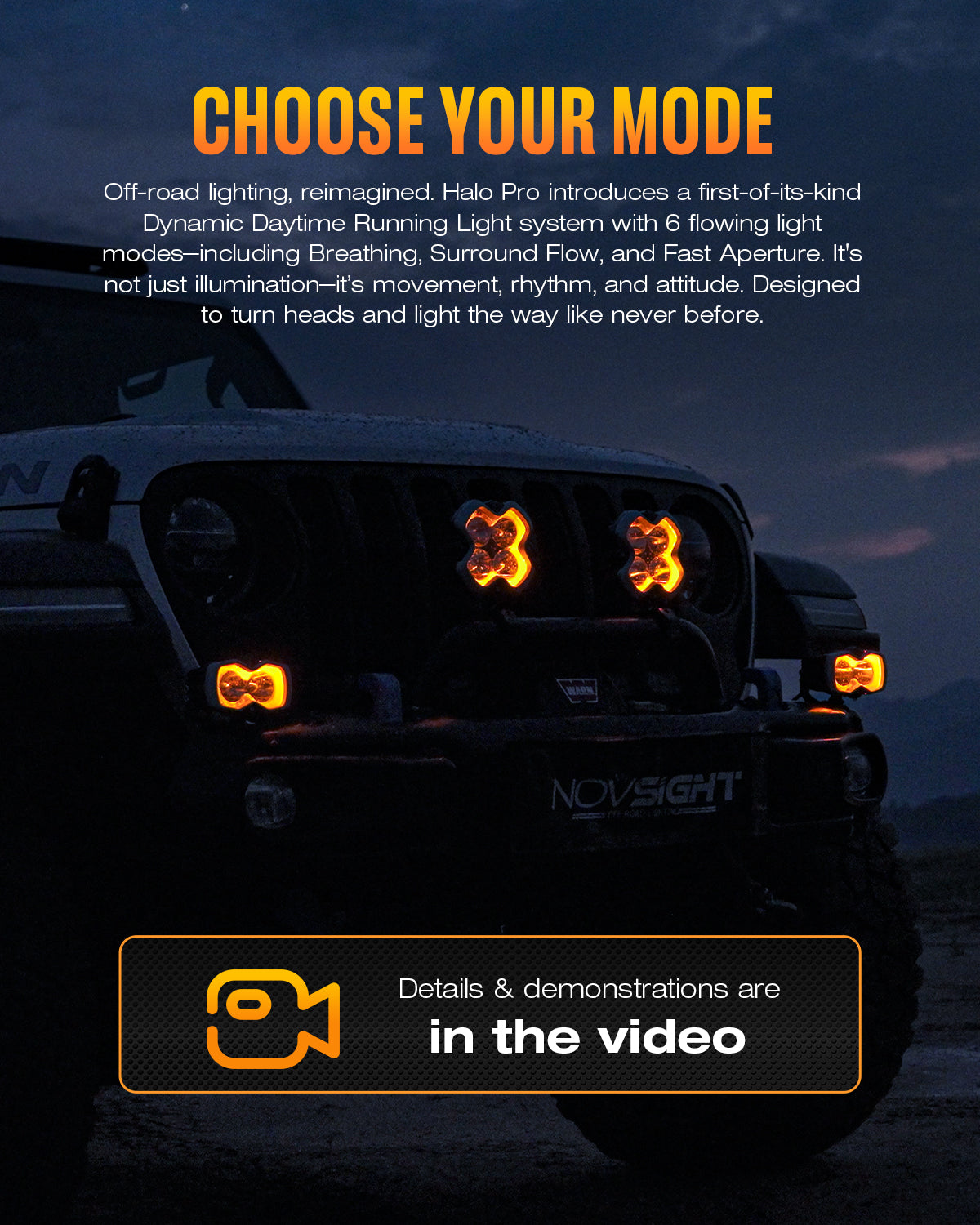 HALO Pro Series 4.5" LED Pod Lights-Pre Sale