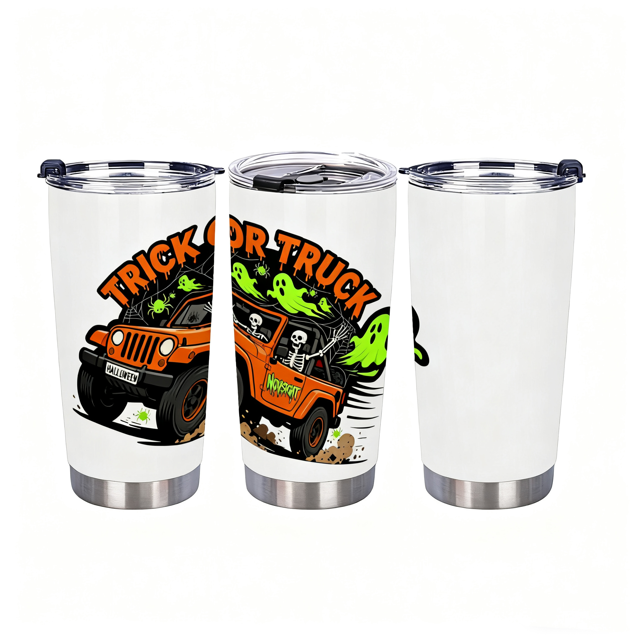 Halloween Travel Mug with Lid