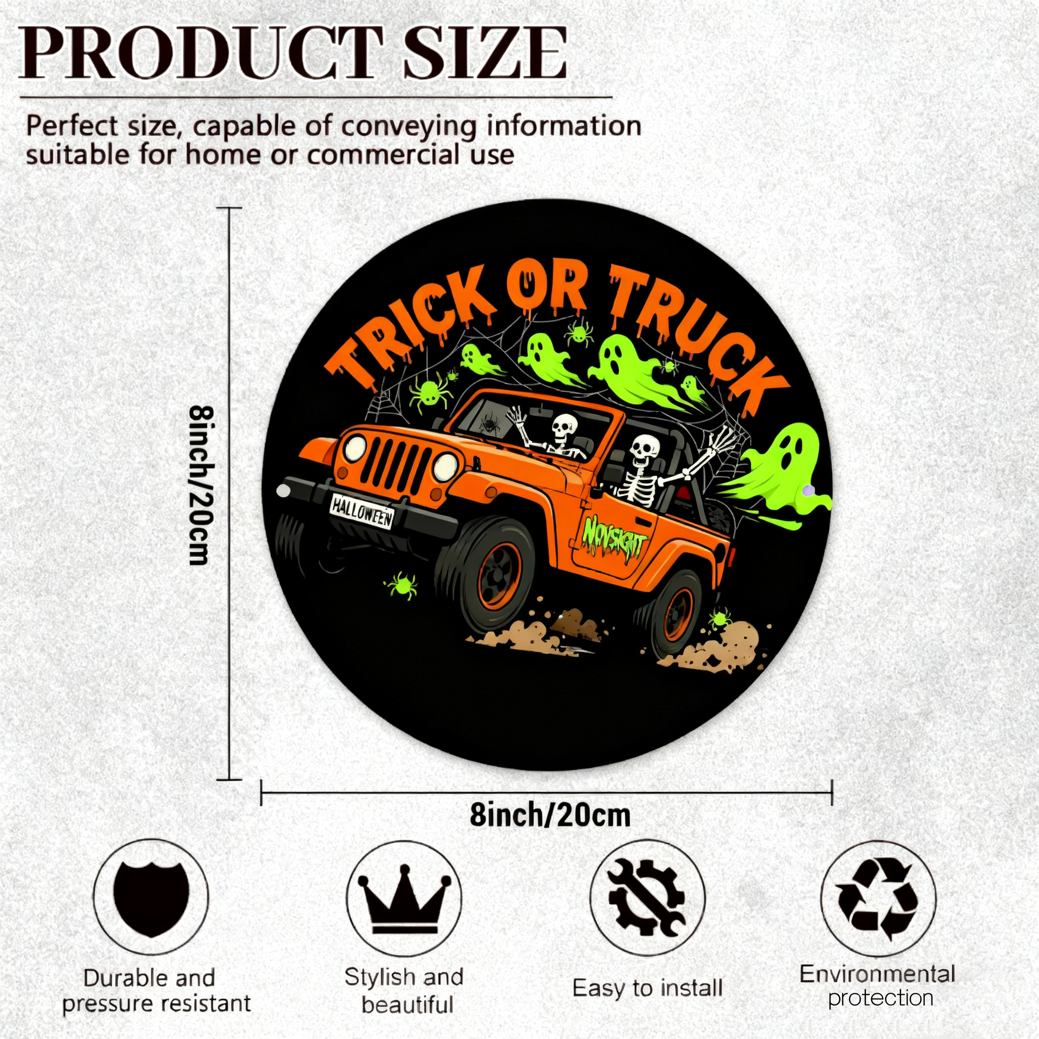 Halloween Decorative Sign