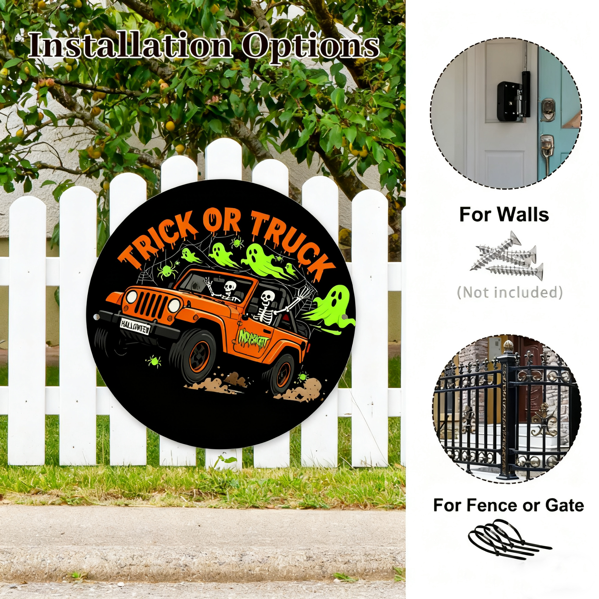 Halloween Decorative Sign