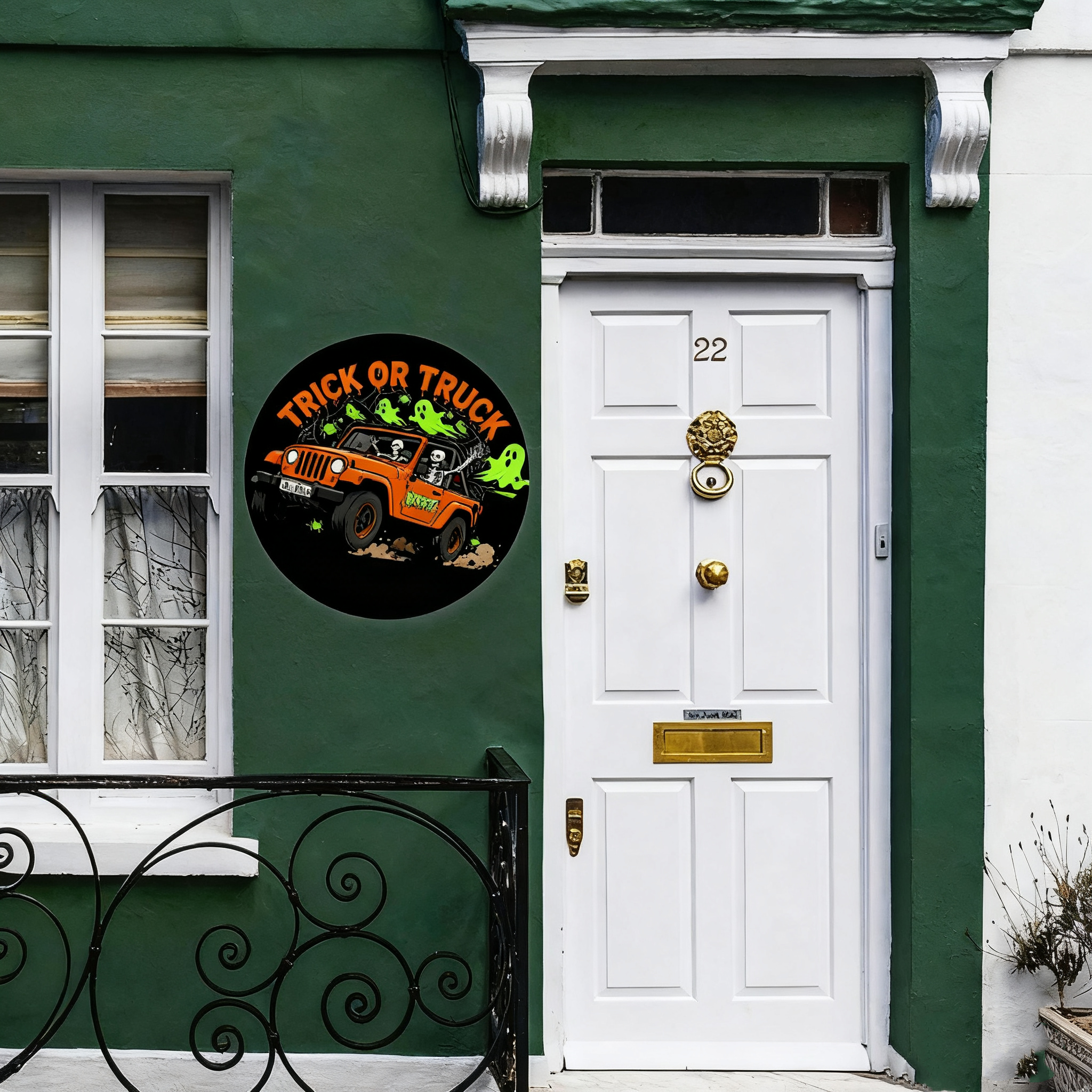 Halloween Decorative Sign