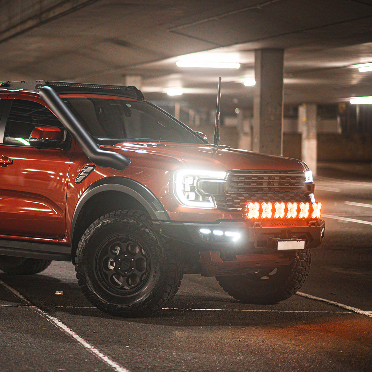 Halo Series 6-inch LED Pod Lights Kit for Ford Raptor Ford F150 F250 F350 - NOVSIGHT