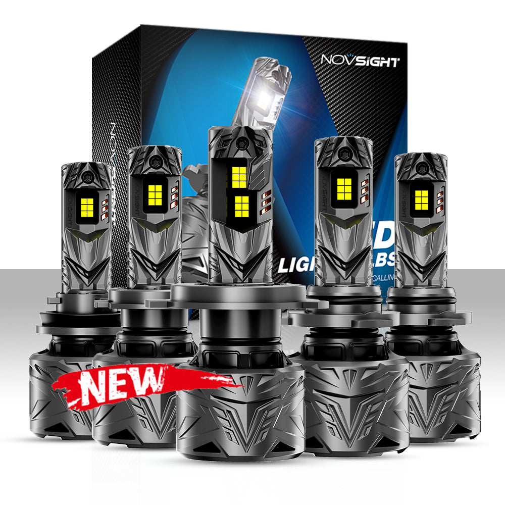 N70 Series | H4 H7 H11 H13 9005 9006 LED Bulbs Super Bright Headlights 240W 50000LM 6500K White | 2 Bulbs
