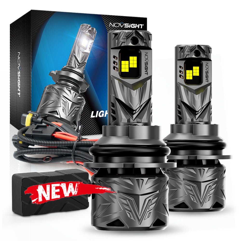 N70 Series | H13 9008 LED Bulbs Super Bright Headlights 240W 50000LM 6500K White | 2 Bulbs