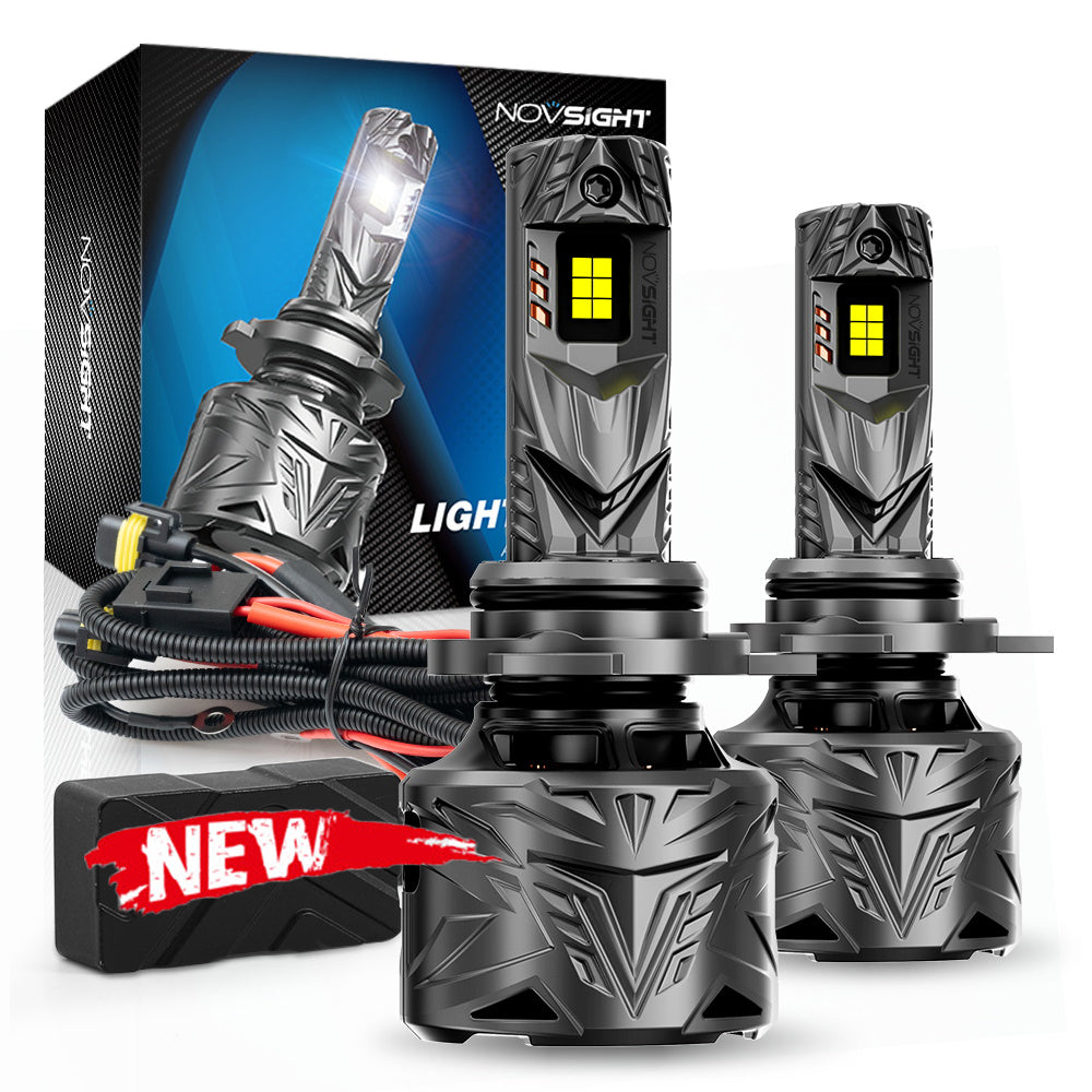 N70 Series | 9005 HB3 LED Bulbs Super Bright Headlights 240W 50000LM 6500K White | 2 Bulbs