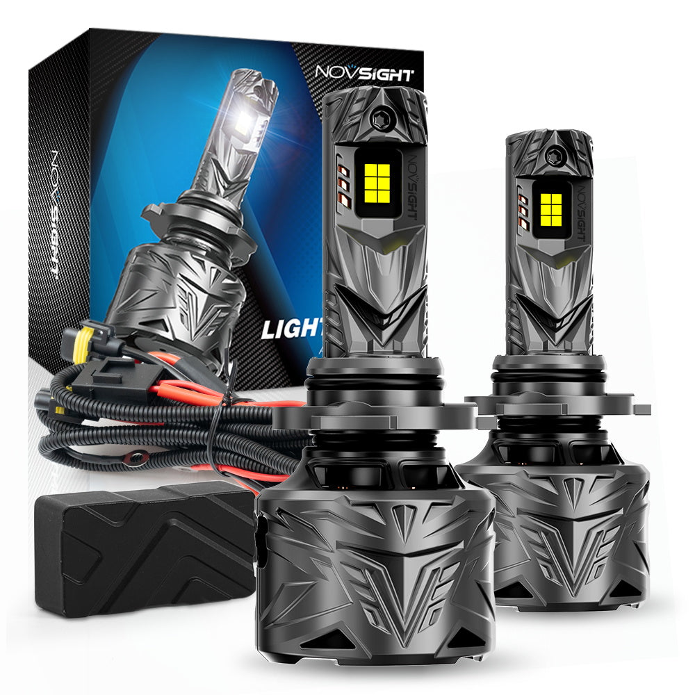 2019 2021 Honda Accord Headlight Bulbs High Beam 9005/HB3 Halogen Replacement 2 Bulbs For OEM Halogen Capsule Headlamps Bulbs - NOVSIGHT