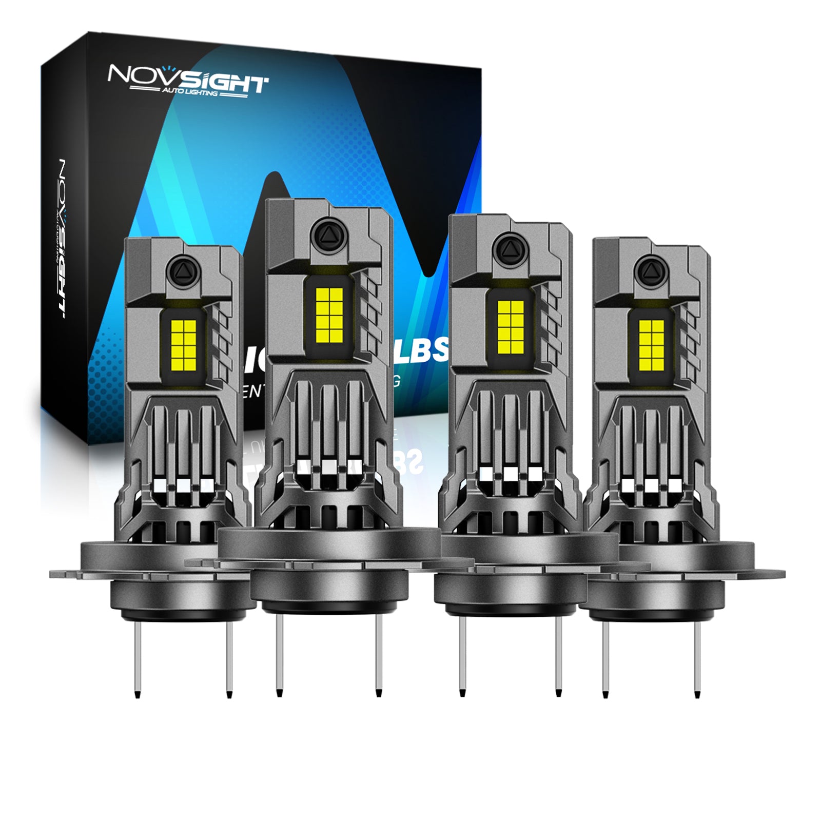 Kits de iluminación delantera de actualización H7 para faros delanteros LED Mercedes Benz Clase C 1998-2019, 100 W