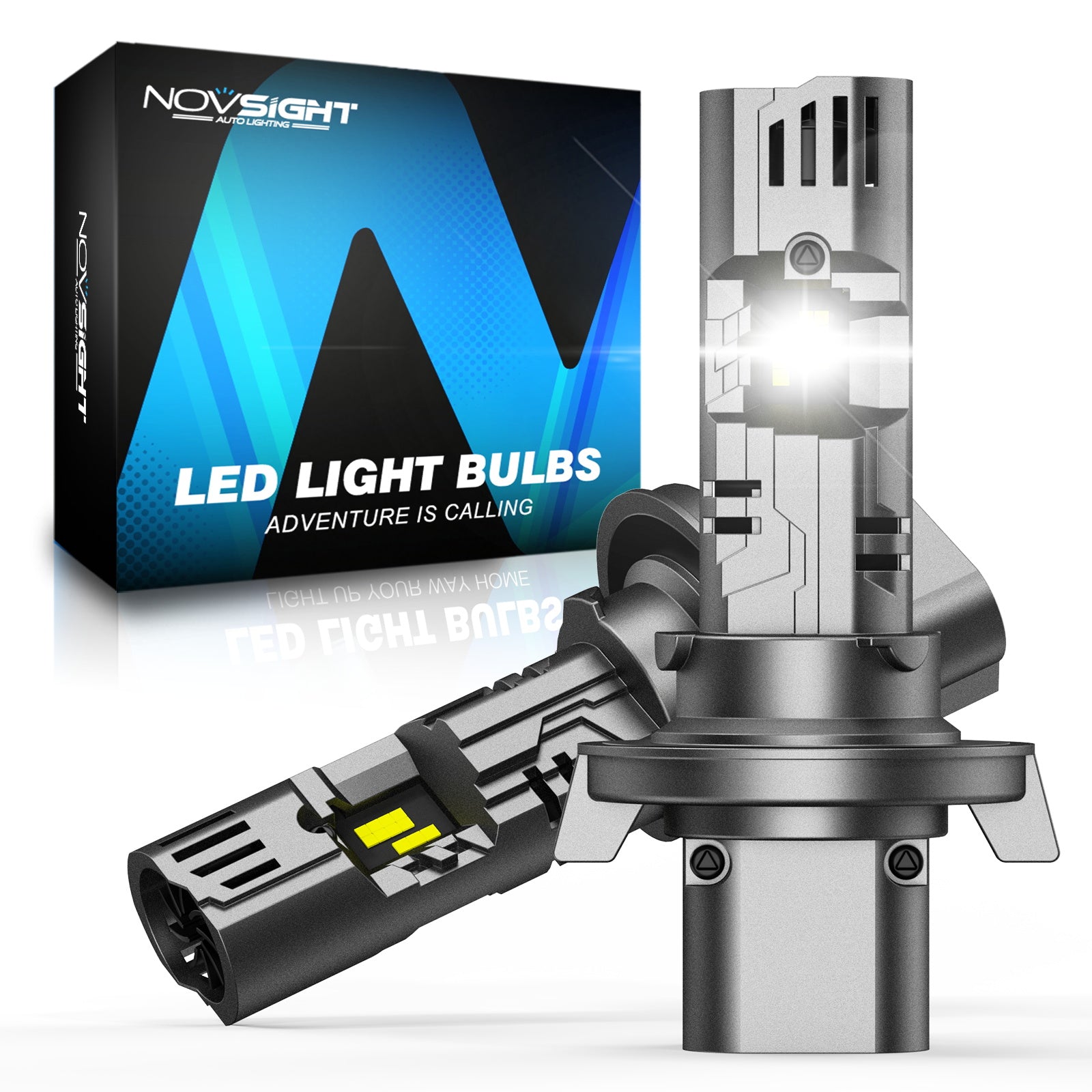 2006-2010 Ford Explorer Headlight LED Bulbs Custom Fit H13 9008 Halogen Super Bright Replacement Kit 2 Bulbs