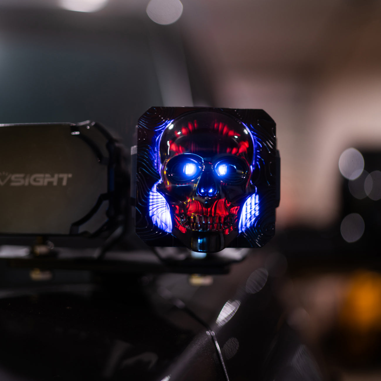 CYBER Series | 3 Inch Cube Pods Off-road Auxiliary Spot Light LED Light With Harness - NOVSIGHT