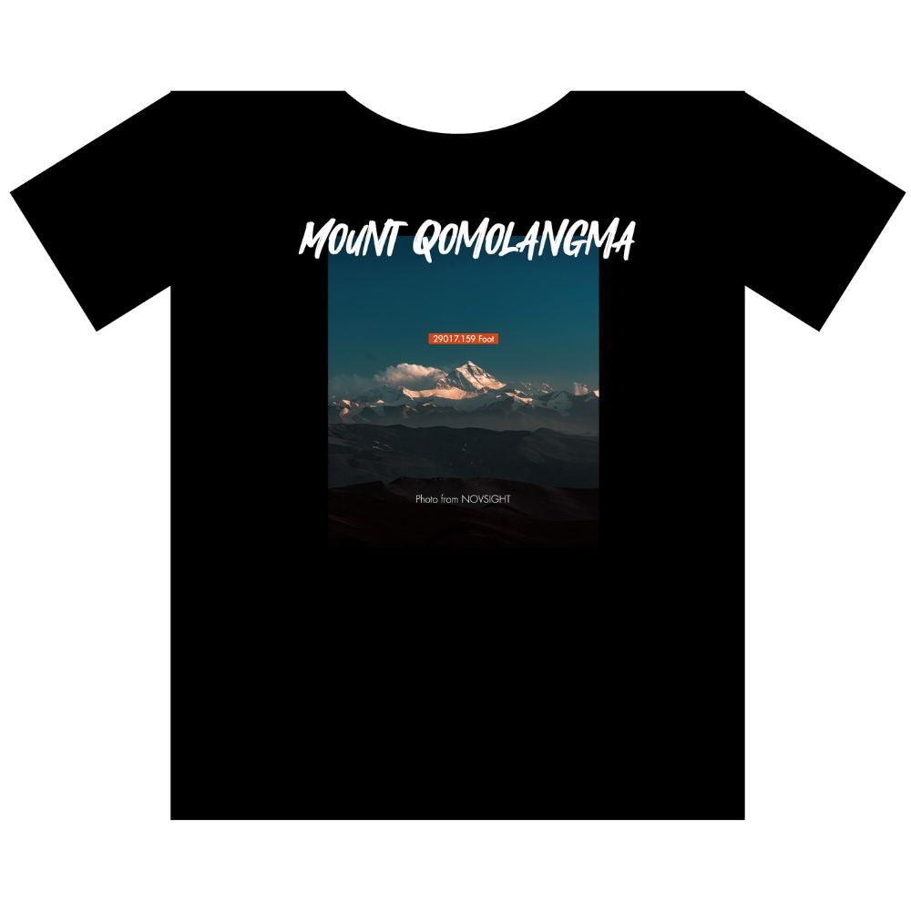 Schwarzes Kurzarm-T-Shirt