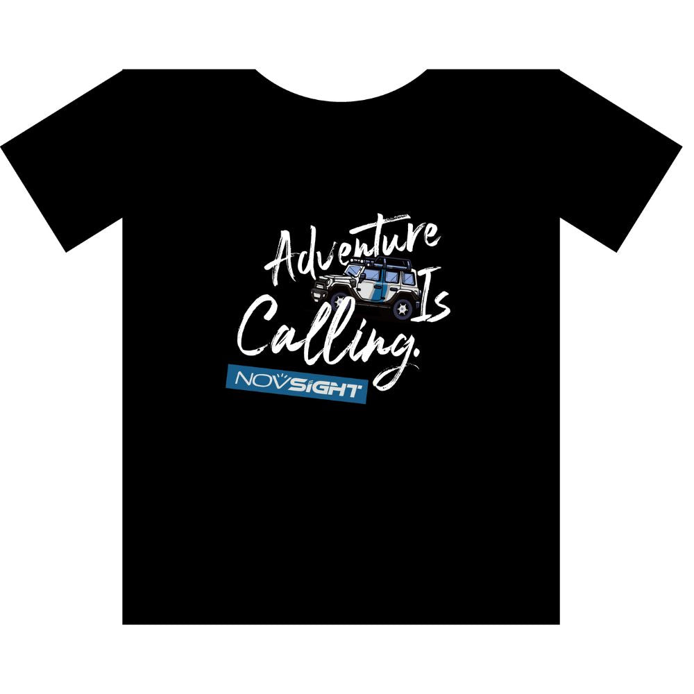 Black Short Sleeve T-shirt - NOVSIGHT