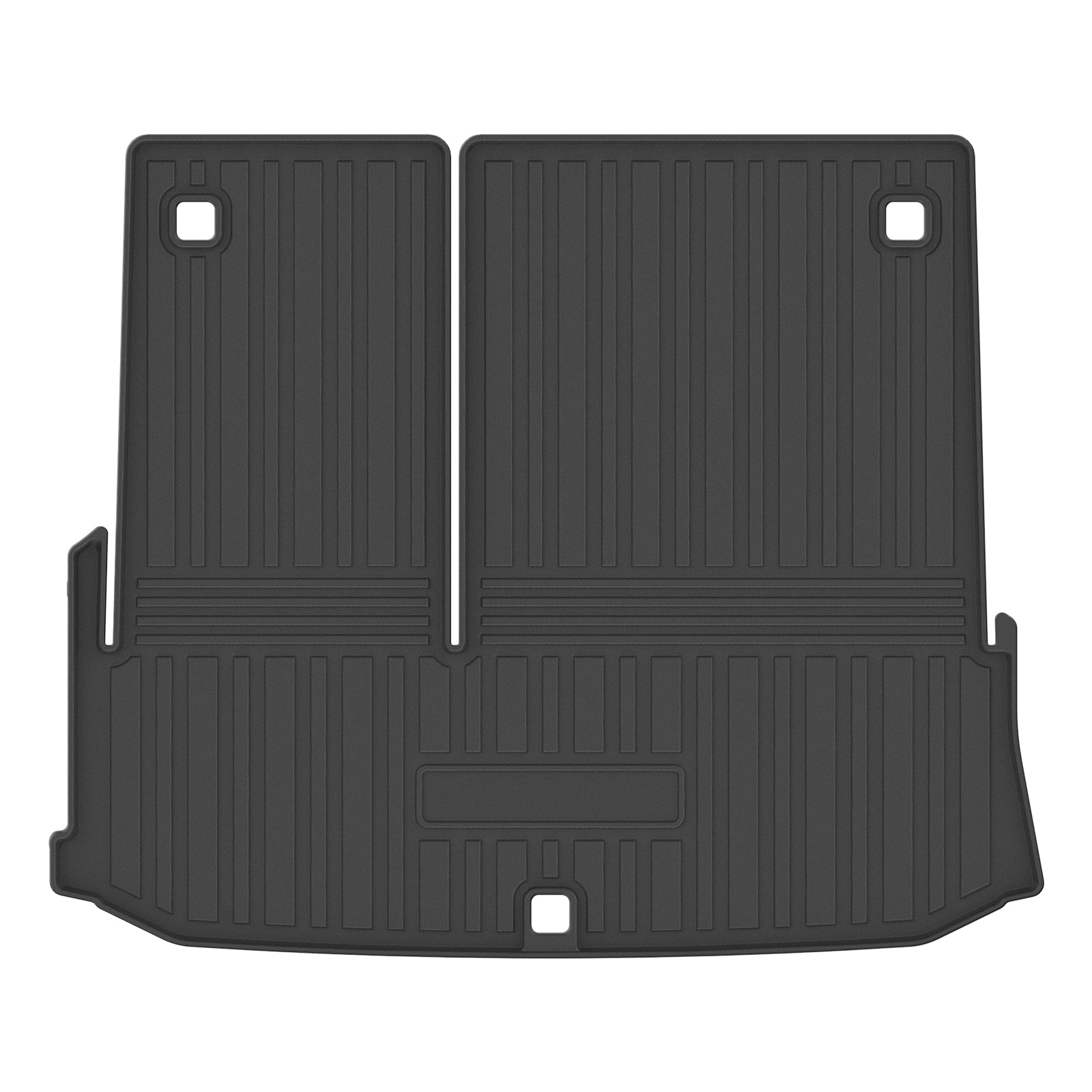 Toyota Highlander 2022-2023 7 Seats (Include Hybrid) with Backrest Mat Custom Fit TPE Cargo Mat Trunk Liner (Only Fit Models with Rear Subwoofer) - NOVSIGHT