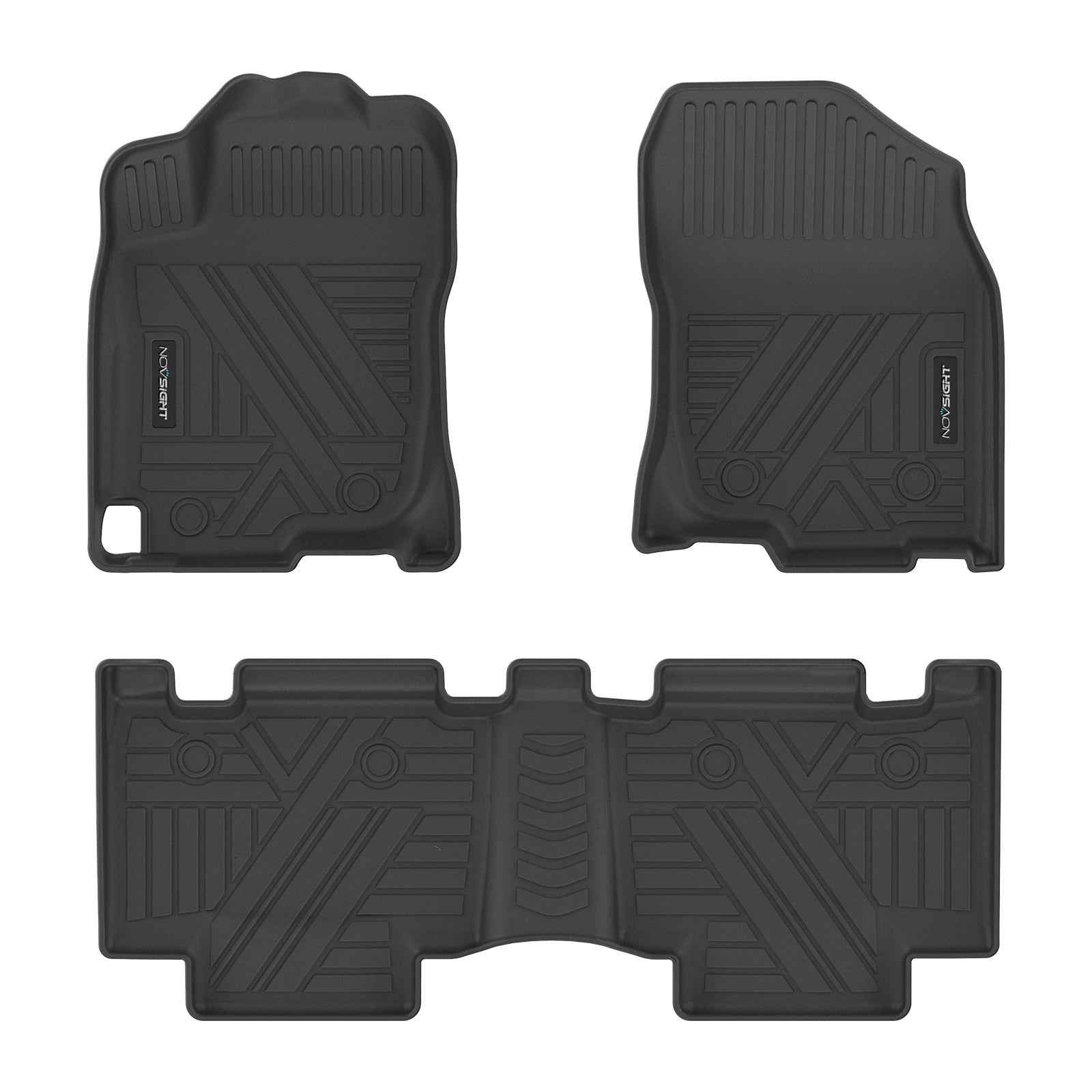 Toyota RAV4 2013-2019 Floor Mats (Not for Hybrid or Prime) Custom Fit TPE Liners