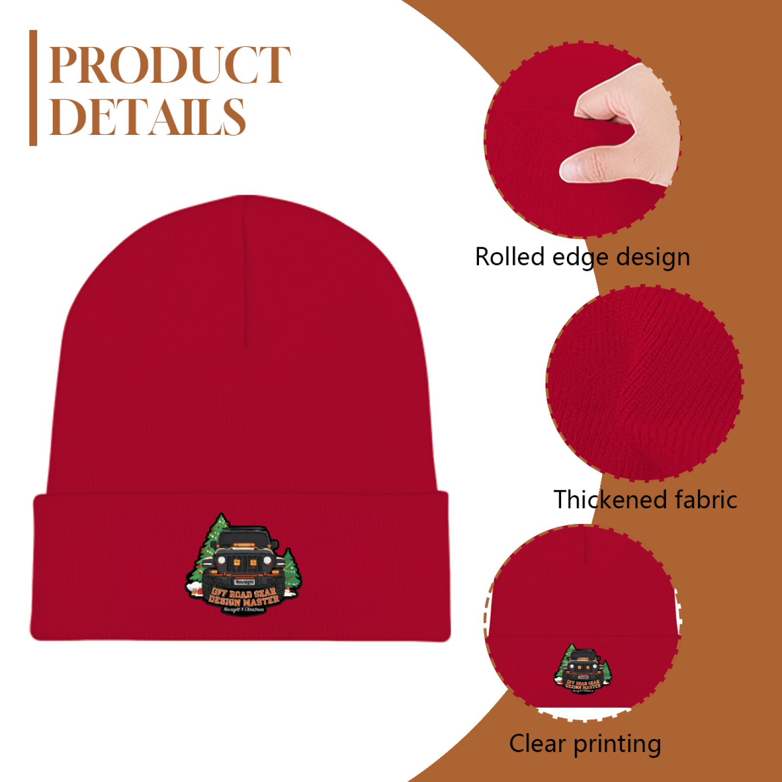 Christmas Knit Hat - NOVSIGHT