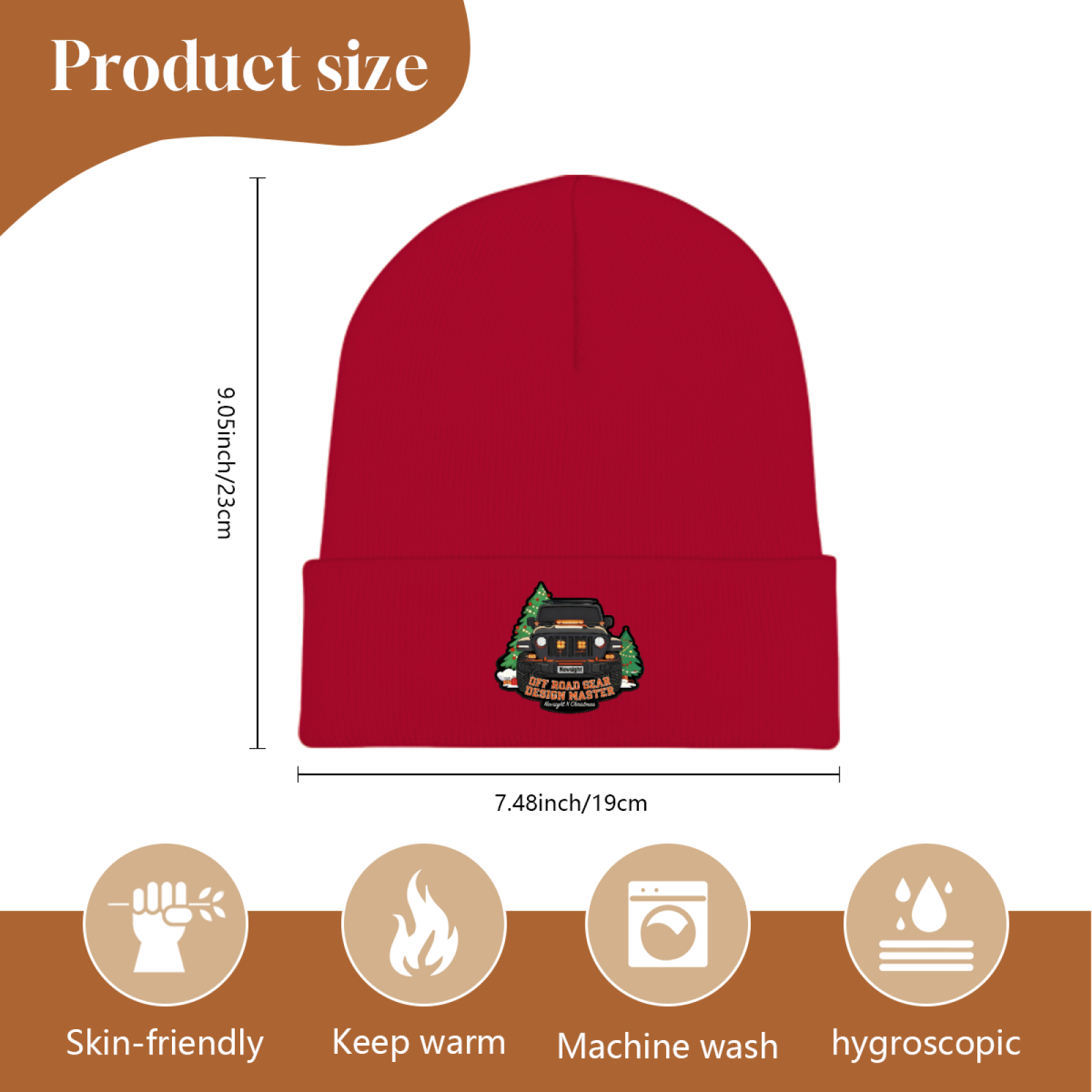 Christmas Knit Hat - NOVSIGHT