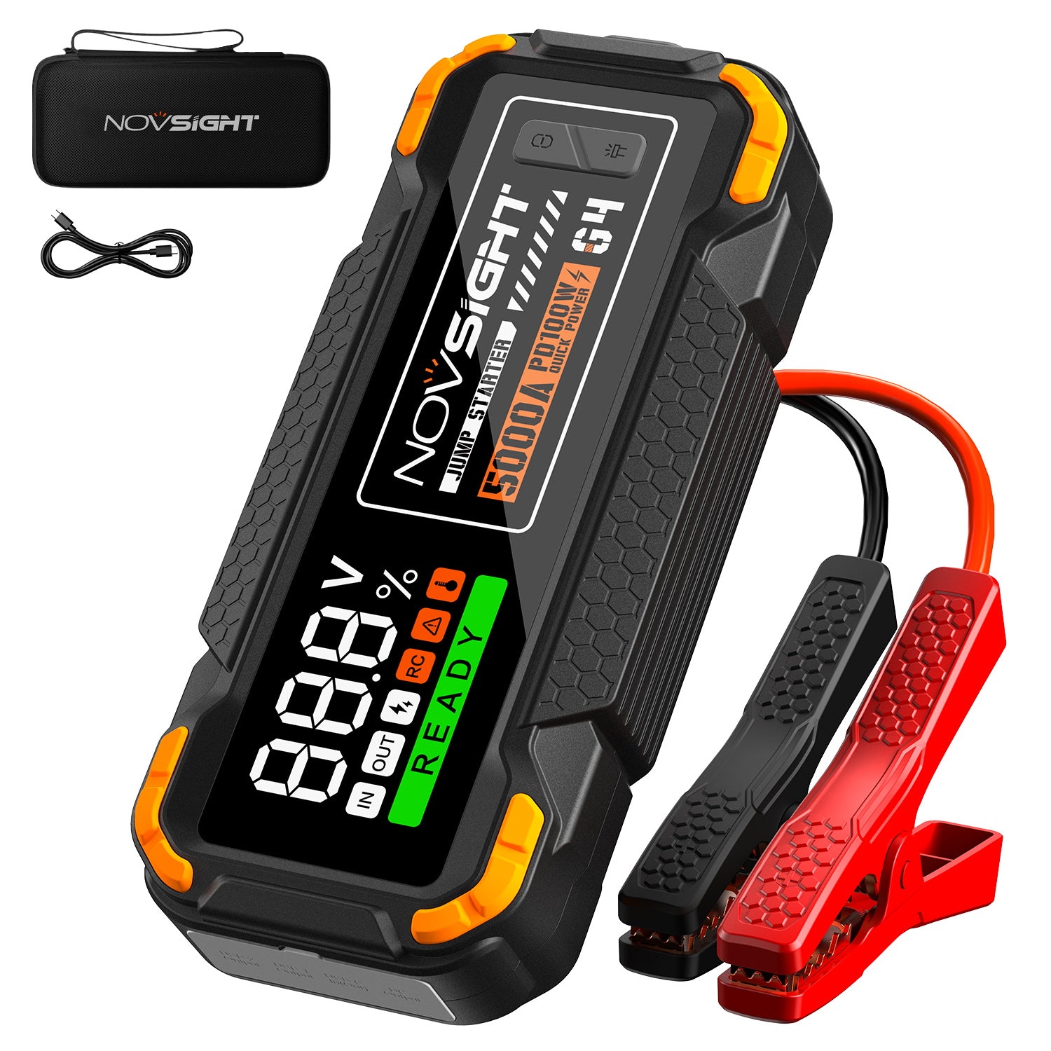Emergency Portable Car Jump Starter 5000A