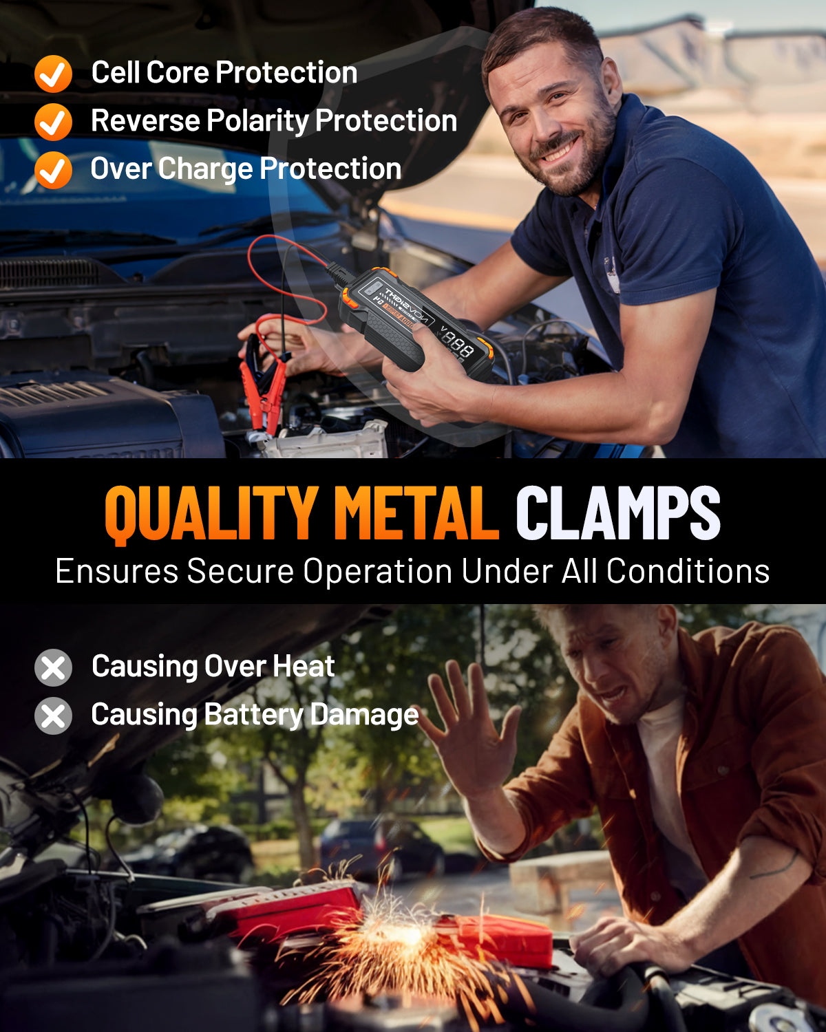 Emergency Portable Car Jump Starter 5000A