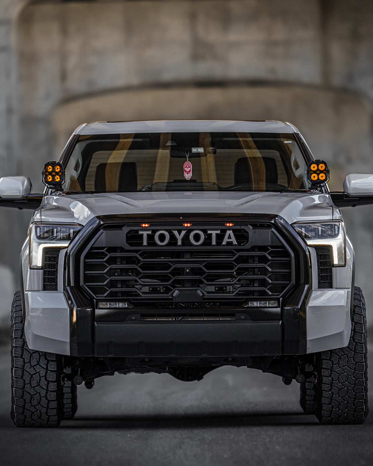 CYBER Series 6-inch LED Pod Lights Kit for Toyota Tundra - NOVSIGHT