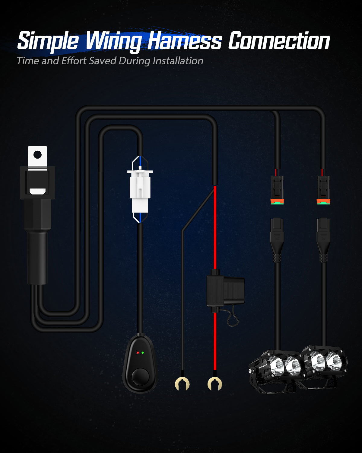 CYBER Series | 4.5 Inch LED Pod Lights