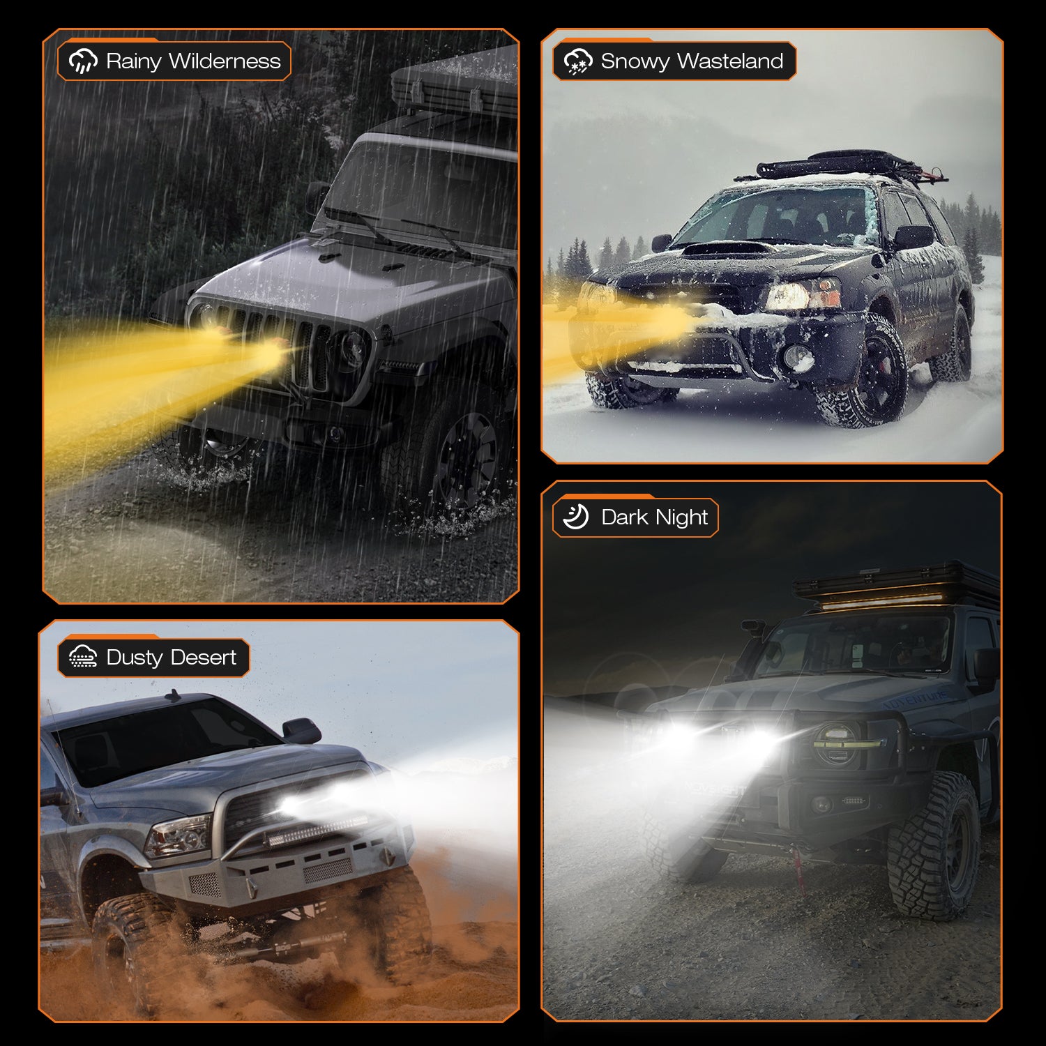 CYBER 1 Series | 6-inch LED Pod Lights