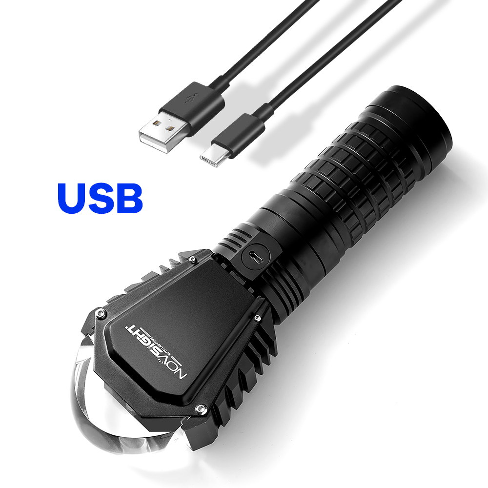 Novsight LED High Lumens Waterproof Bright Flashlight - NOVSIGHT