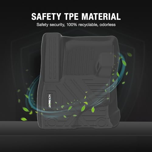 Ford Escape 2020-2024 (NotFit Hybrid) Custom Fit Car Mats TPE Liners 1st 2nd Row Full Set - NOVSIGHT