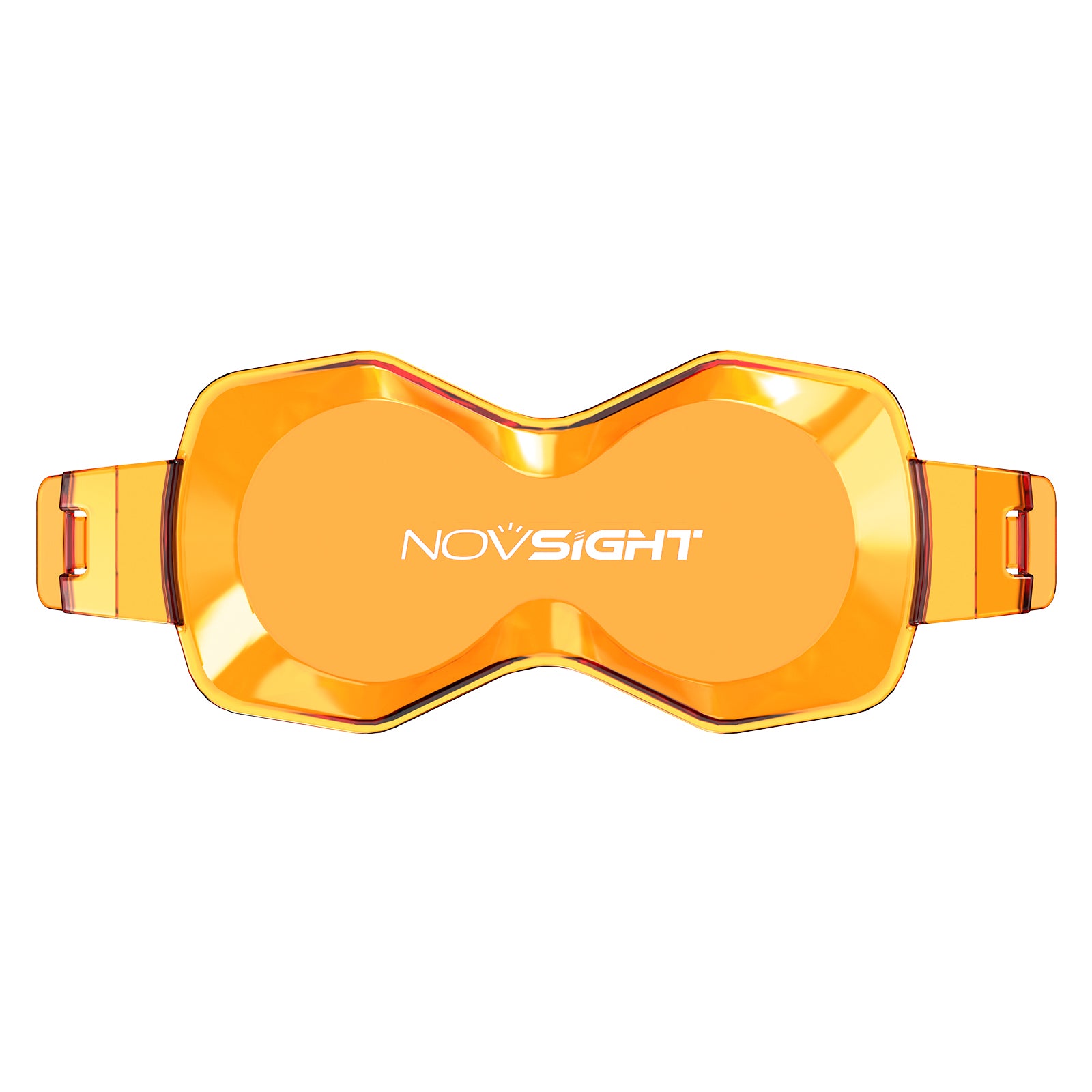 HALO 4.5-inch LED Pod Light Black Amber Shield Cover (2pcs/Set) - NOVSIGHT