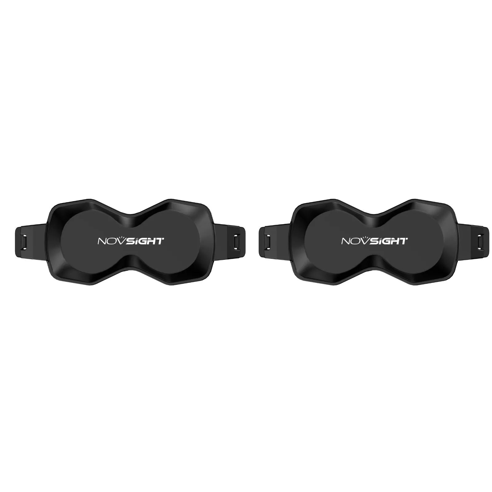 CYBER 3-Zoll-LED-Pod-Light, schwarze und gelbe Schildabdeckung (2 Stück/Set)