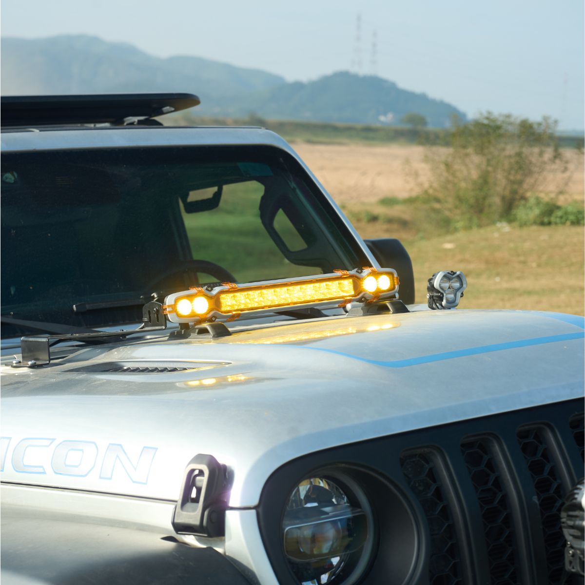 HALO-Serie 6" LED-Pods mit DRL 66 W Twin Light Kit System, Paar