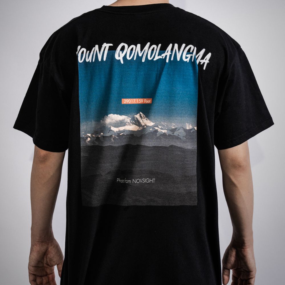 Black Short Sleeve T-shirt - NOVSIGHT