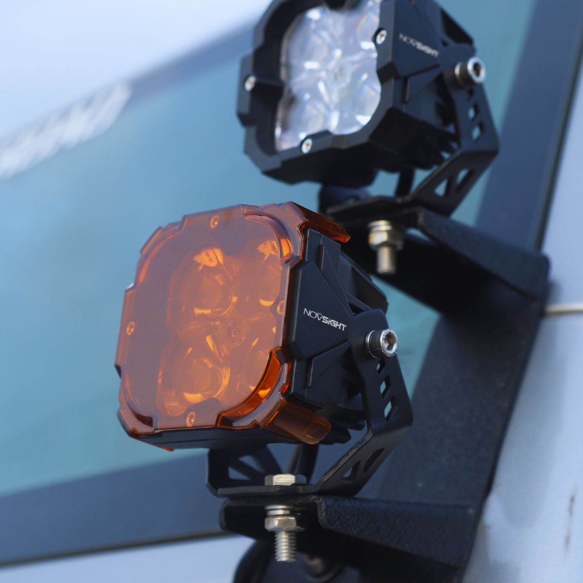 CYBER 1 Series | 3 Inch Cube LED Pods Off-road Auxiliary Flood Light Ditch LED Light - NOVSIGHT