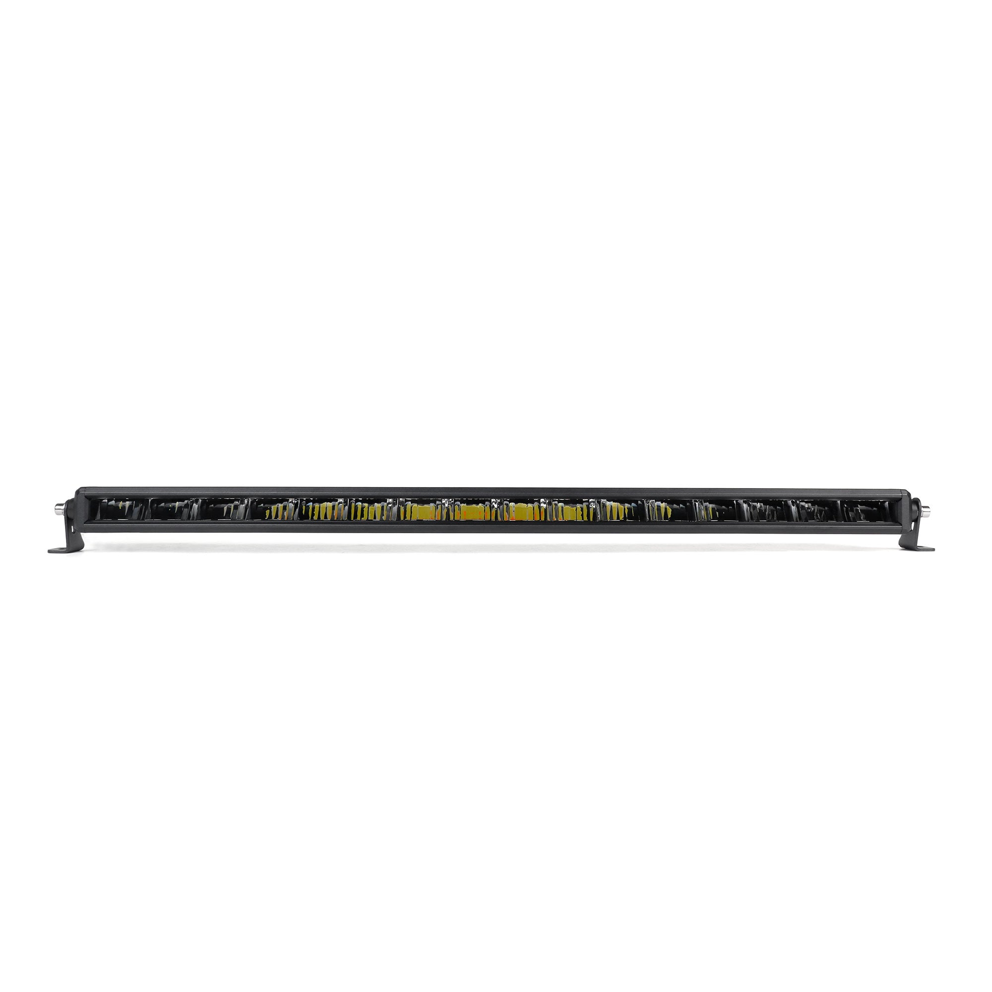 Off Road LED Light Bar 30 Inch Single Row Dual Beam White Amber - NOVSIGHT