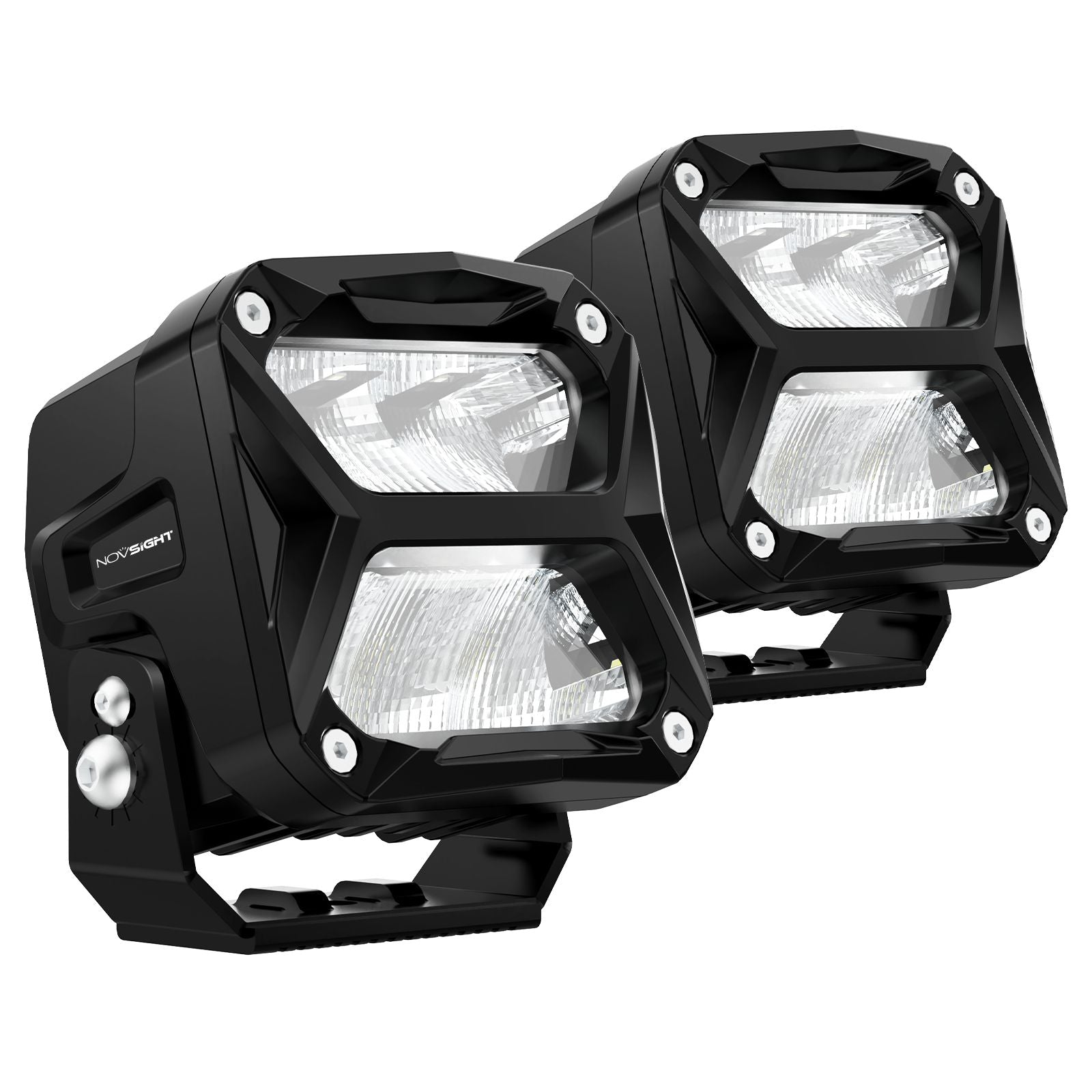 Rock Series | 4-inch LED Pod Lights Driving Lights - NOVSIGHT