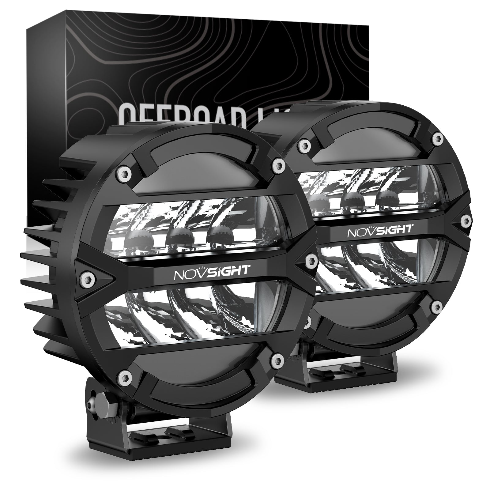 Rock Series | 5-inch LED Pod Round Lights Driving Lights