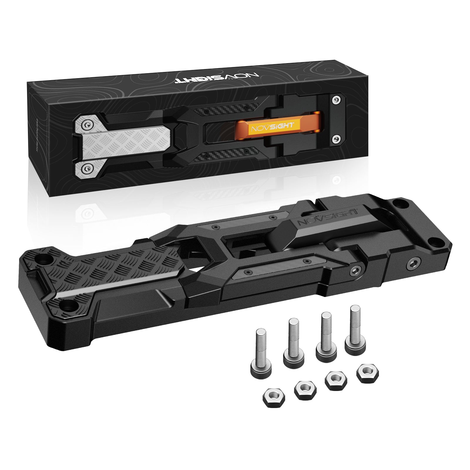 Black car side steps for Jeep Wrangler JK JL